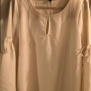 Ivory Bell Sleeved Blouse